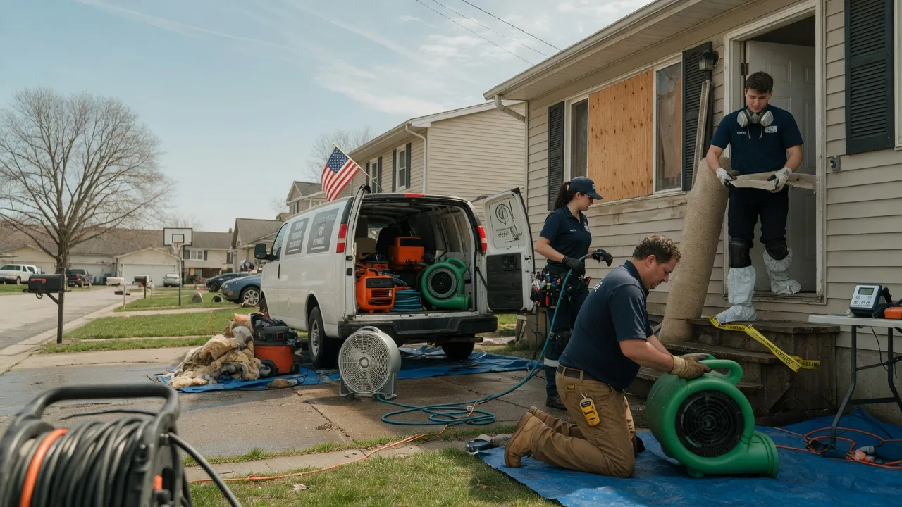 Water Damage Restoration in Wall, SD near me